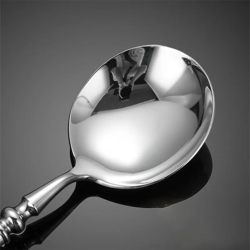 3/4/5/6PCS Silm Romantic 304 Stainless Cutlery Set Hotel French Tableware Wedding Table Decoration Luxury Spoon Fork Knife