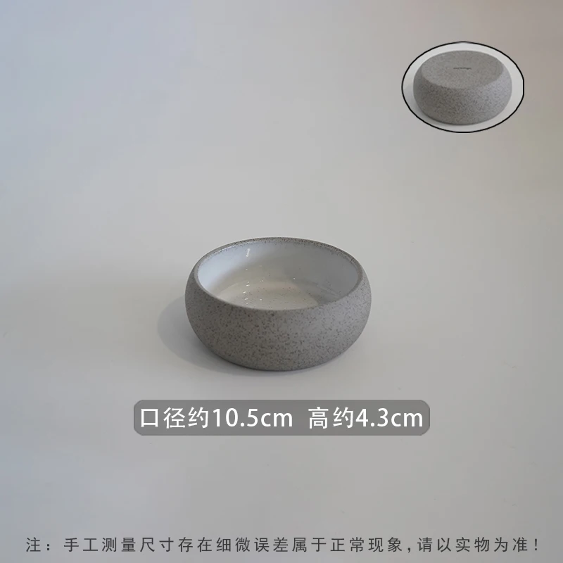 Vintage Creative Ceramic Salad Plate Dessert Plate Sashimi Plate Pasta Plates Restaurant Molecular Cuisine Specialty Tableware